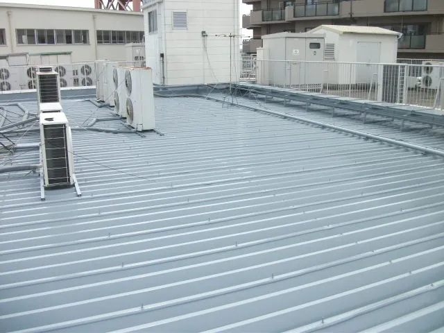 兵庫県伊丹市　ビル　屋根塗装工事