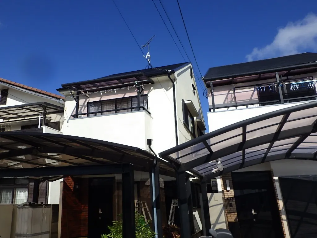 兵庫県　西宮市　Y様邸　外壁塗装　屋根塗装